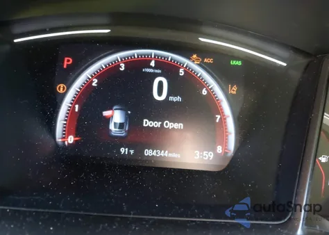 2019 Honda Civic Sport Touring из США, поврежденный, VIN SHHFK7H94KU200107